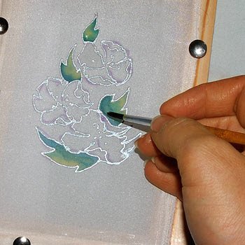 Контур по ткани для батика