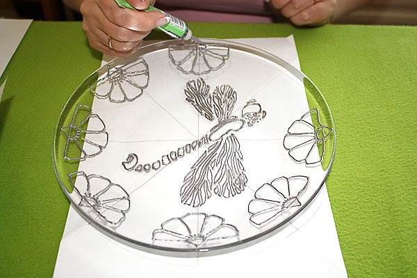 Трафареты цветов для батика