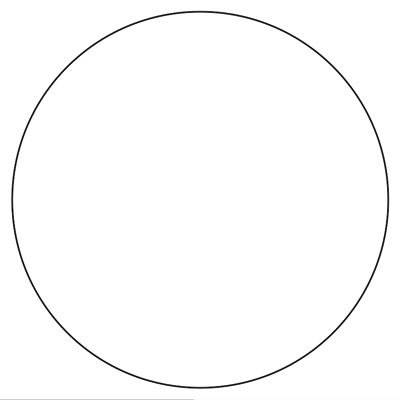 Круг макет