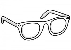 Темные очки вектор