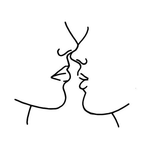 Легкие парные рисуночки