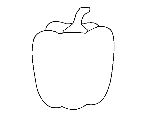 Перец трафарет