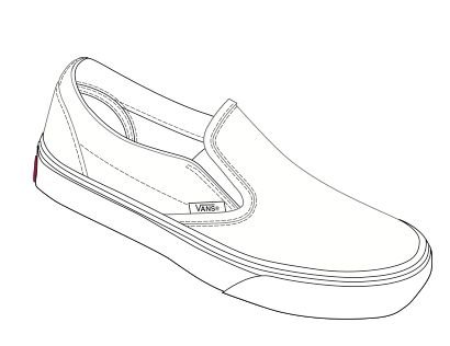 Обувь раскраска для детей