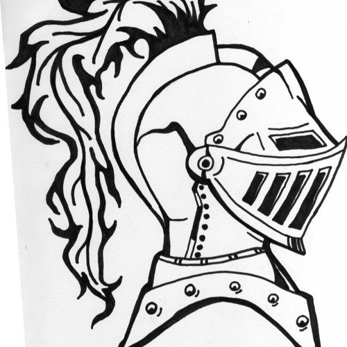 Щит рыцаря раскраска