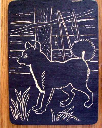 Контурные узоры для резьбы по дереву