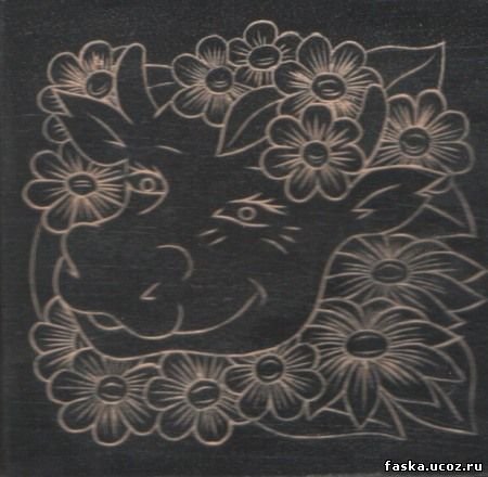 Рисунки для контурной резьбы (70 фото)