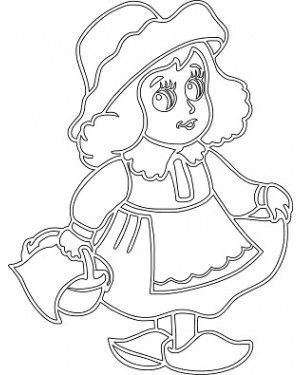 Шарль Перро красная шапочка раскраска