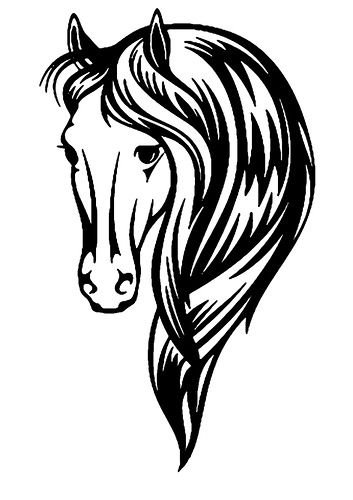 Голова лошади