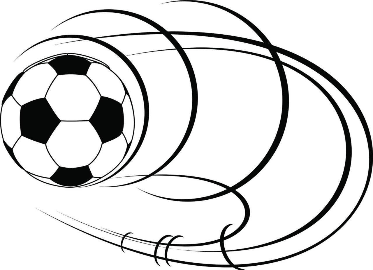 Стилизованный футбольный мяч