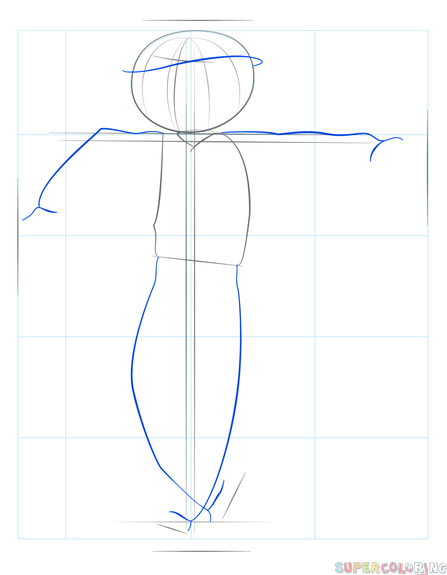 Нарисовать чучело