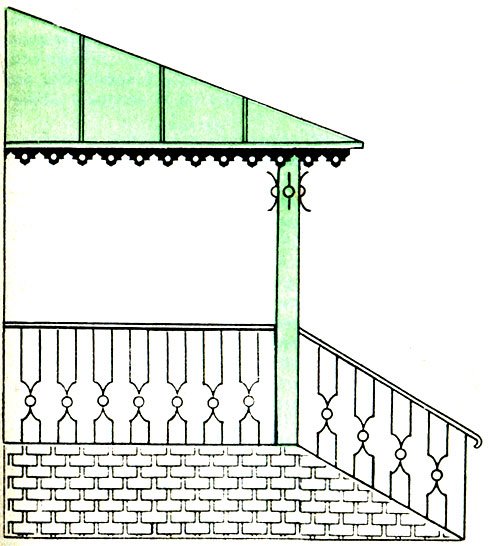 Эскиз крыльца