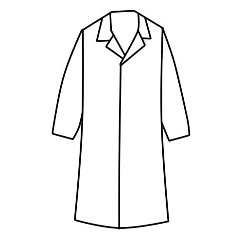 Халат раскраска