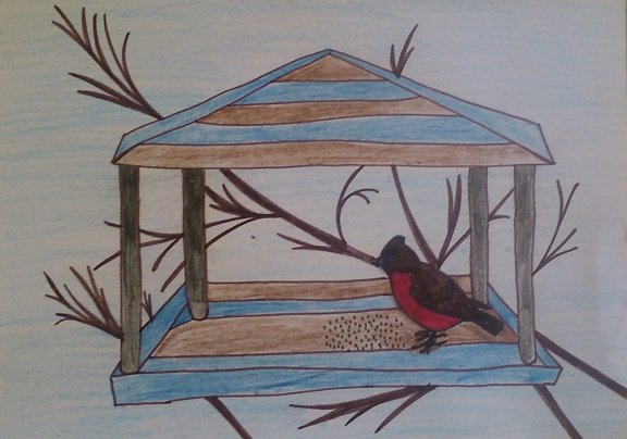 Кормушка для рисования