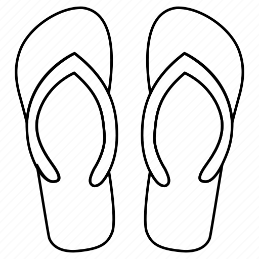 Нарисовать тапочки карандашом