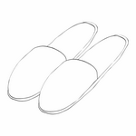 Тапочки карандашом