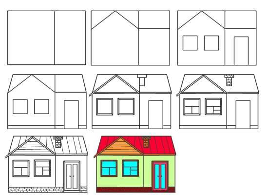 Эскиз дома