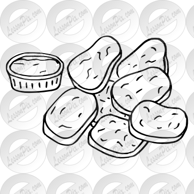 Наггетсы вектор