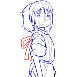 Как нарисовать Тихиро