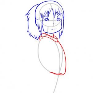 Как нарисовать Тихиро