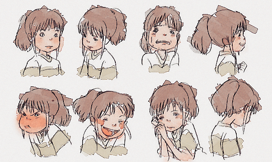 Унесённые призраками концепт арт