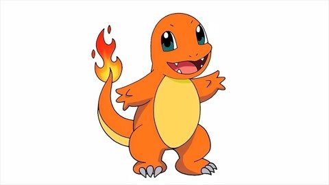 Рисовать покемонов Чармандер