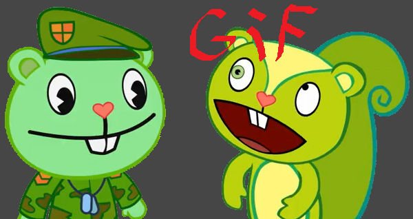 Шипы Happy Tree friends Натти