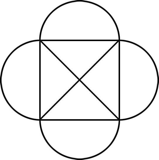 Пазл из двух деталей