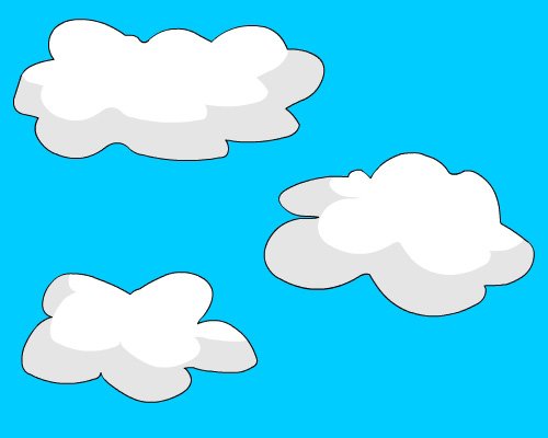 Кака нарисовать облако