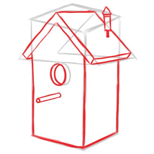 Рисование домик для собачки во второй младшей группе