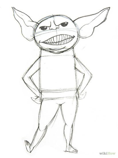 Гоблин нарисовать