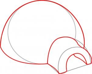 Как нарисовать иглу поэтапно