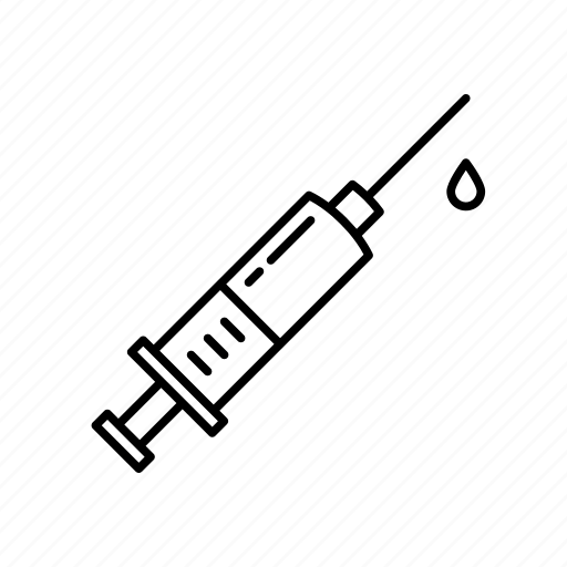 Шприц раскраска