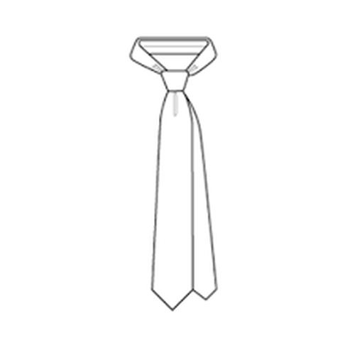 Раскраска галстук
