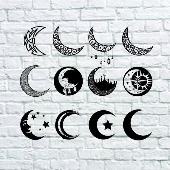 Полумесяц мусульманский тату