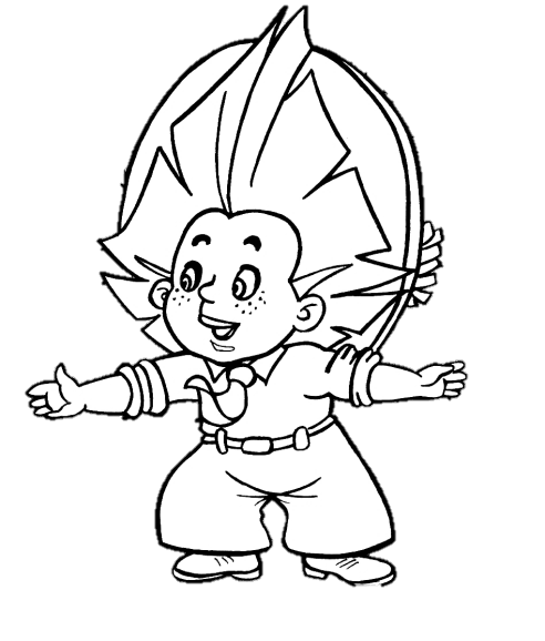 Герои Носова Незнайка раскраска