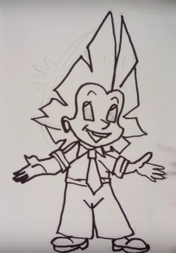 Незнайка детский рисунок