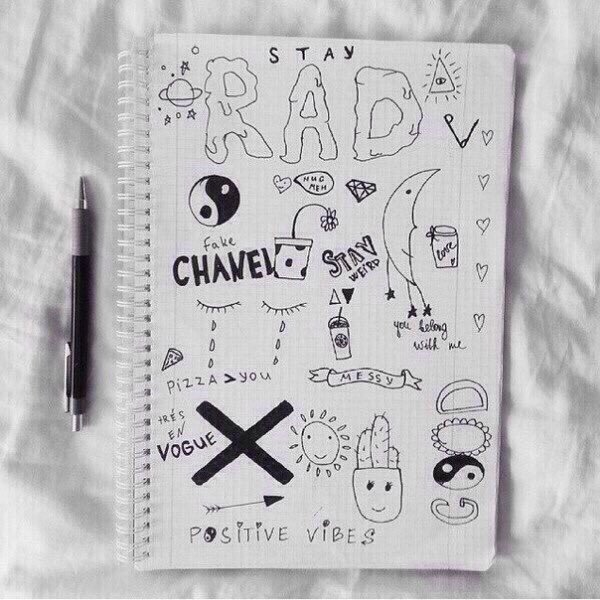 Идеи для личного дневника рисунки