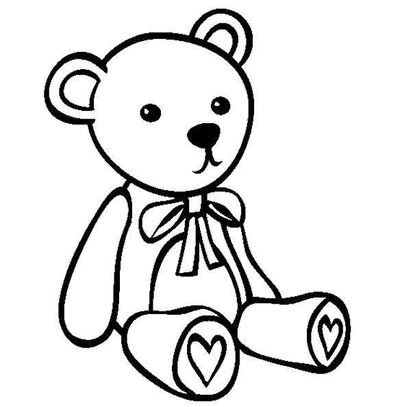 Раскраска "мишки"