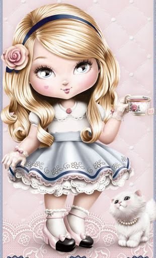 Маленькая леди картина