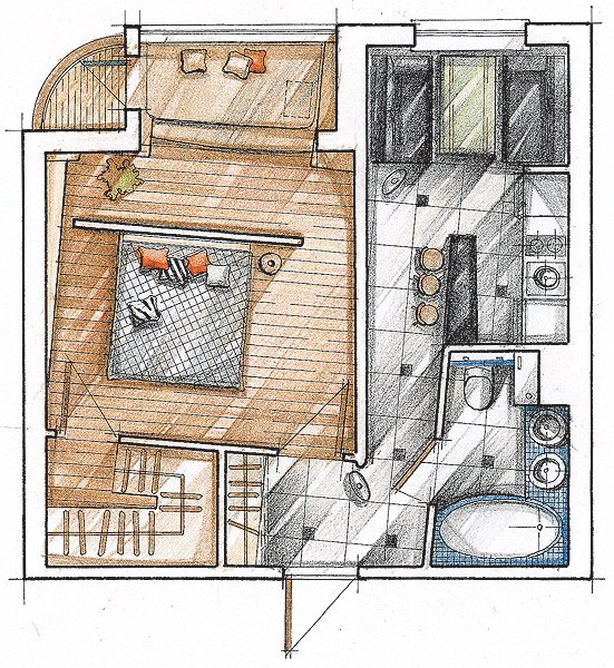 Планировка скетч
