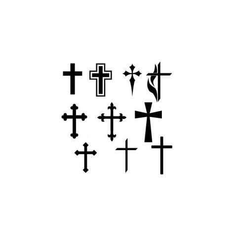 Крестик нарисованный