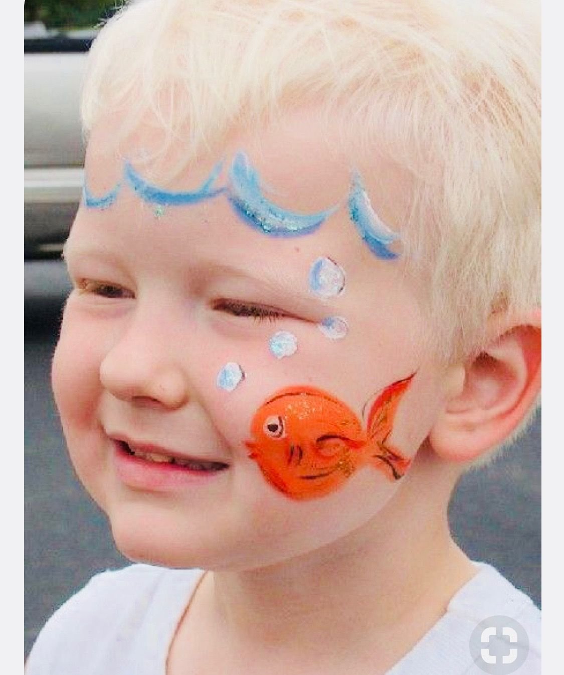 Лёгкий аквагрим для детей