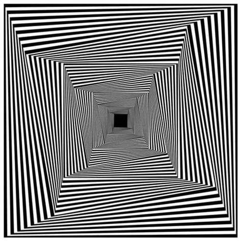 Зрительные иллюзии черно белые