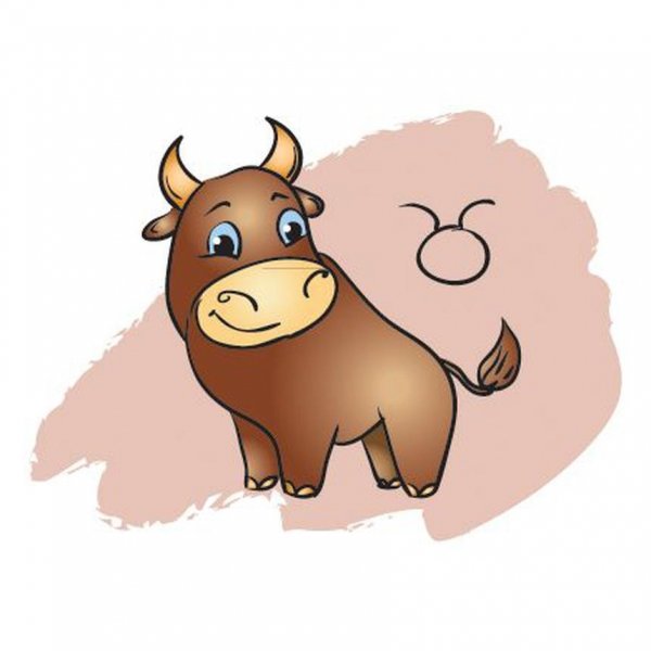 Мультяшная Телец
