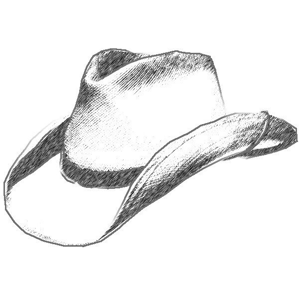 Шляпа набросок