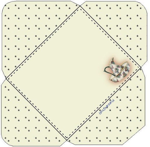 Конверт Скрапбукинг выкройка