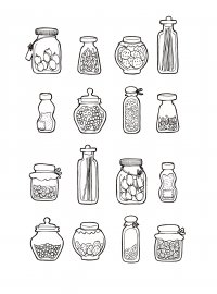Раскраски баночки счастья