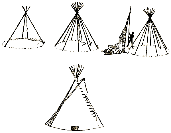 Иллюстрации Сетон Томпсон индейцы