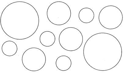 Маленький черный круг