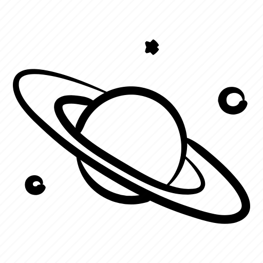 Эскиз планеты Сатурн